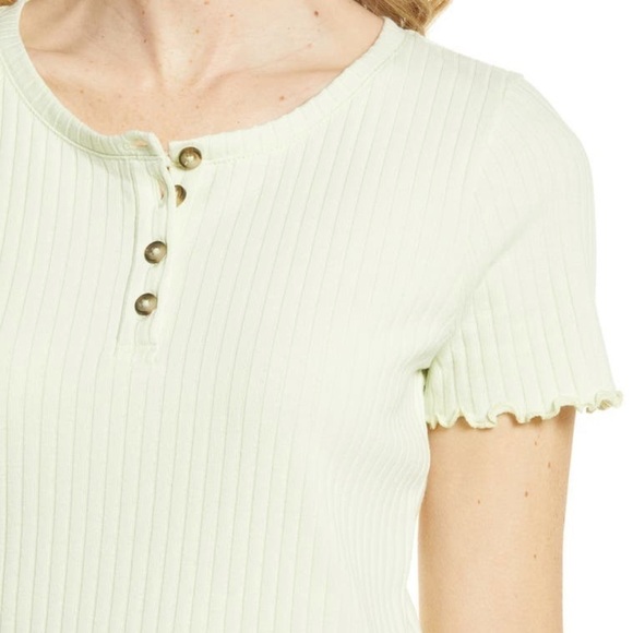 MADEWELL Supercrop Henley Tee - Picture 4 of 7